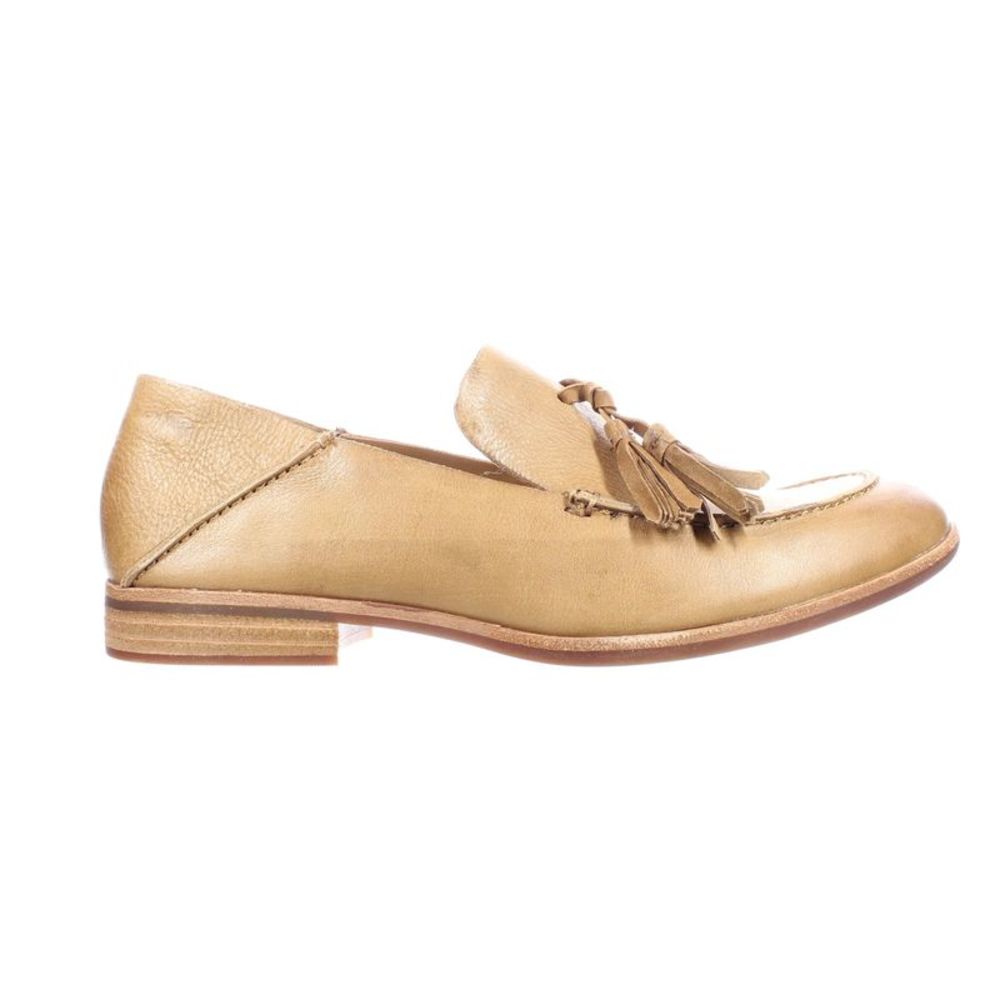 Gold Tassel Loafers for Women